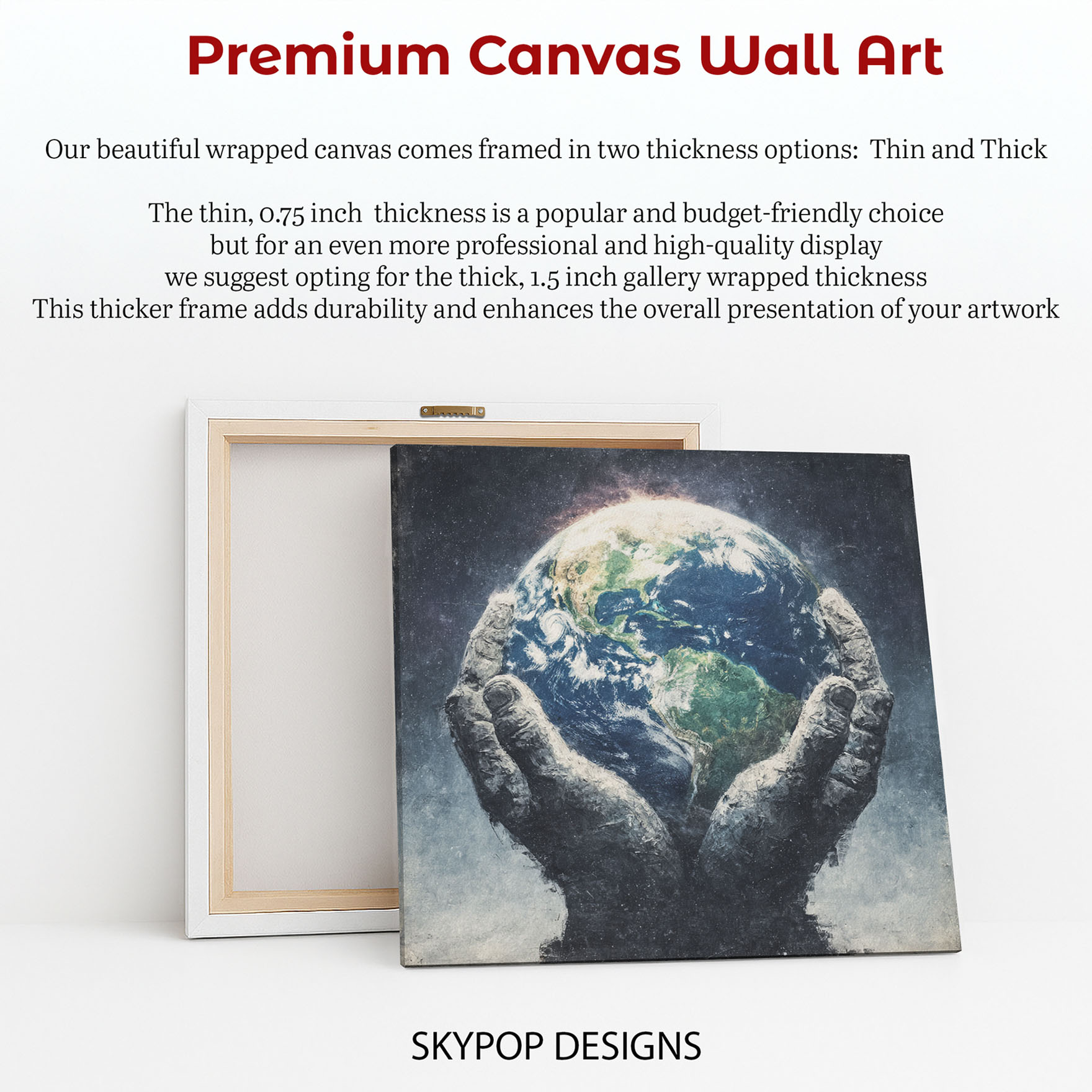 6.jpg Earth in Hands Wall Art