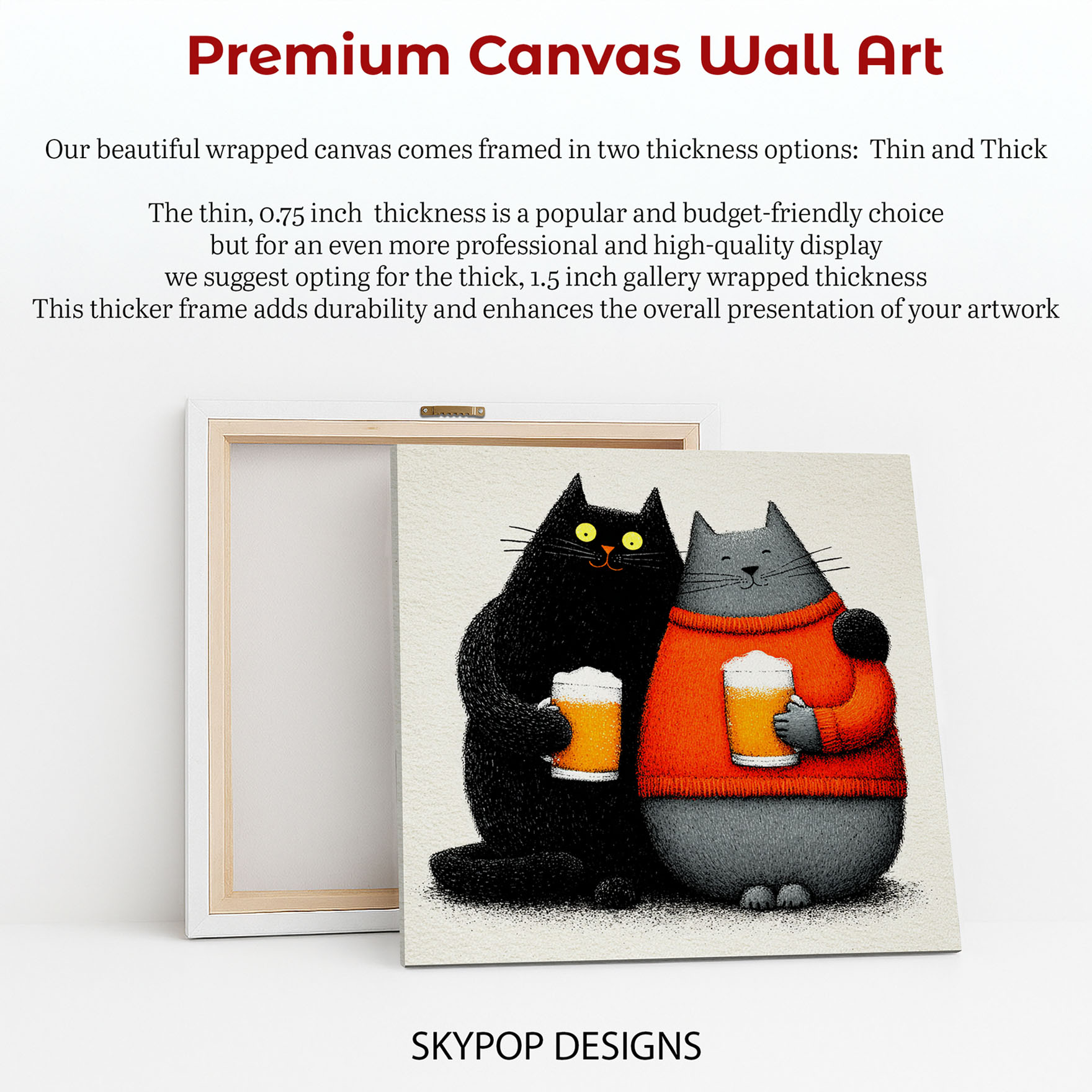 6.jpg Cat Cheers Beer Art