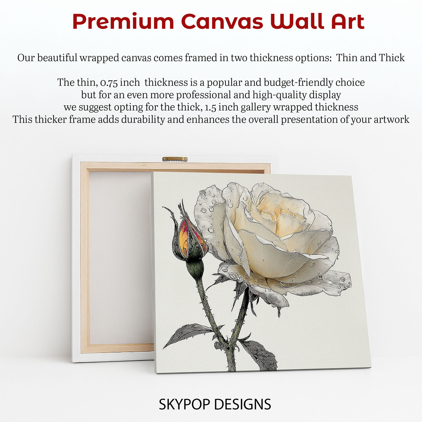 6.jpg White Rose Dewdrops Art