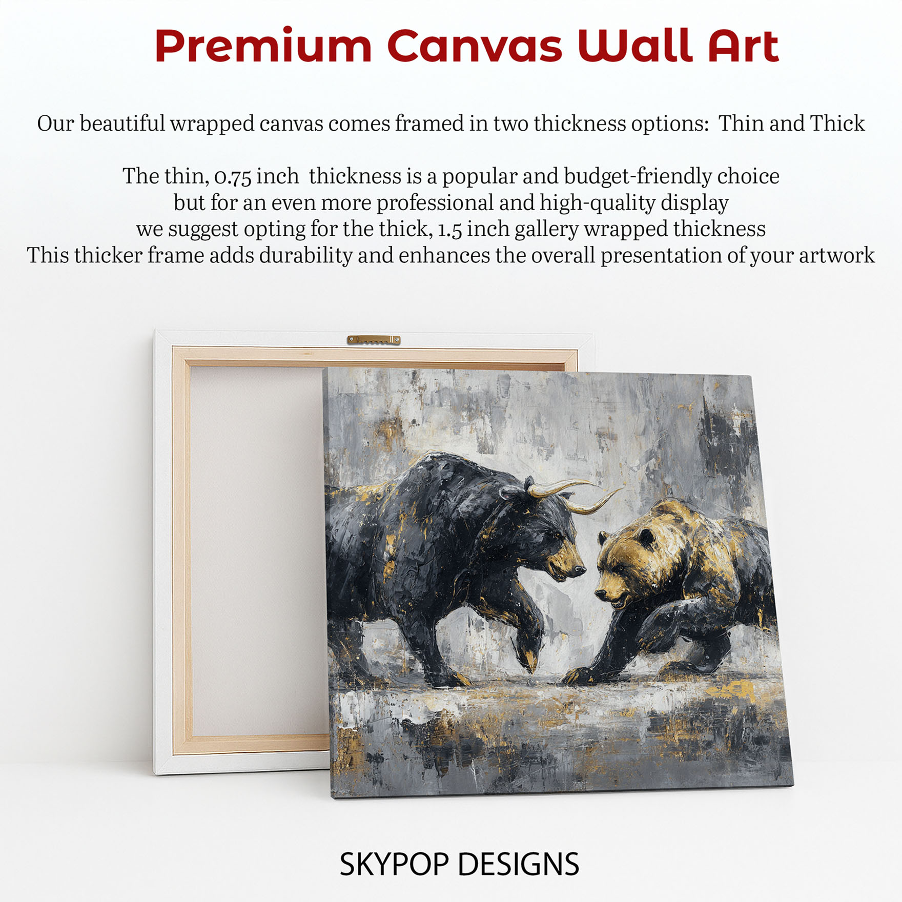 6.jpg Bull and Bear Fight Art