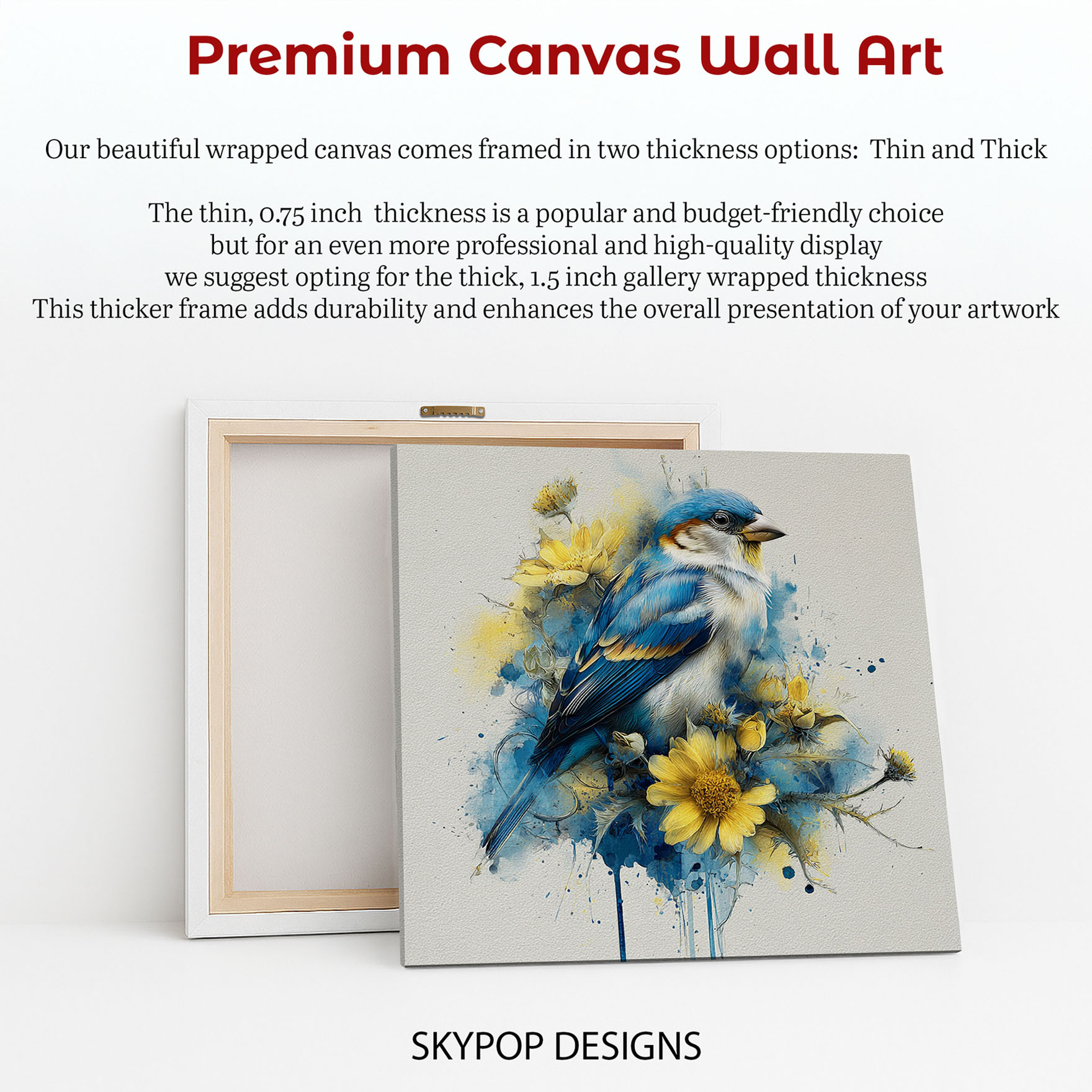 6.jpg Bluebird and Golden Bloom Art