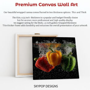 Bell Pepper Splash Art