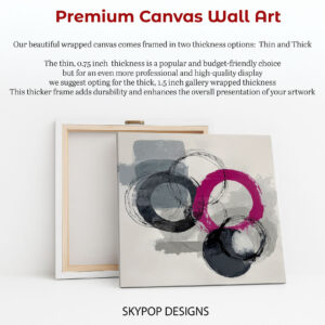 Abstract Circles Art