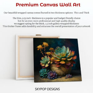 Succulent Garden Art