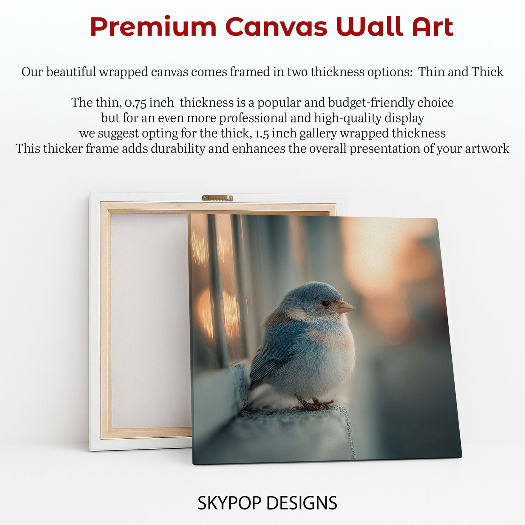 6.jpg Little Blue Bird Art