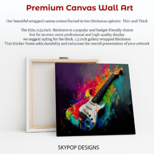 Guitar Explosion Art