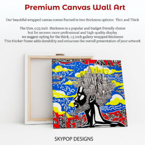 City Dreams Abstract Art