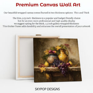 Harvest Bounty Still Life Art