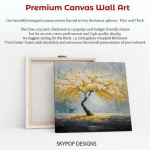 Cherry Blossom Art Canvas or Poster