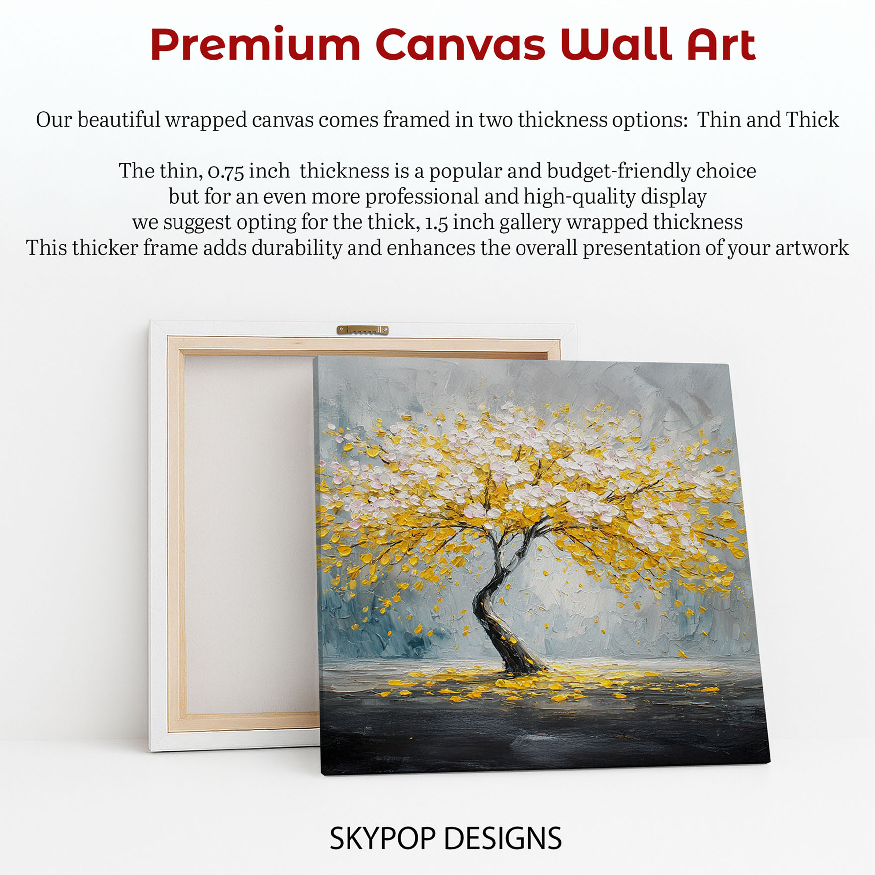 6.jpg Cherry Blossom Art Canvas or Poster