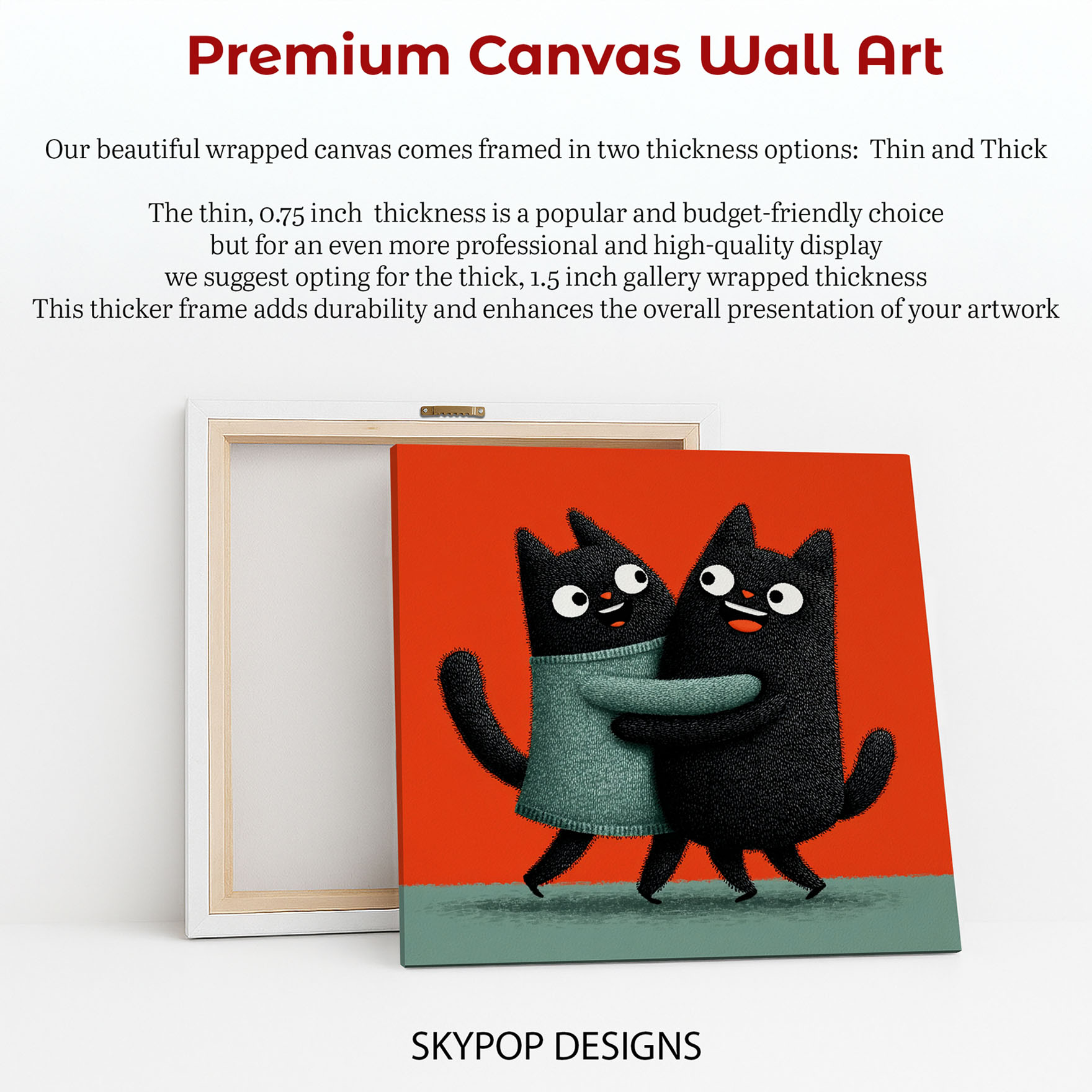 6.jpg Hugging Black Cats Art