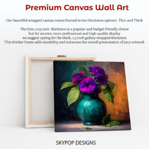 Petunia Still Life Art