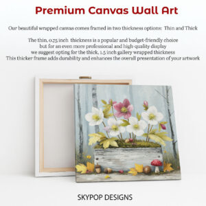 Hellebore Flower Art