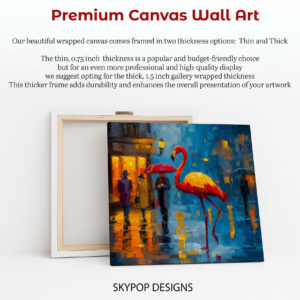 Flamingo City Nights Art