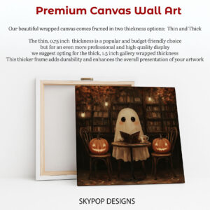 Ghost Reading Nook Art