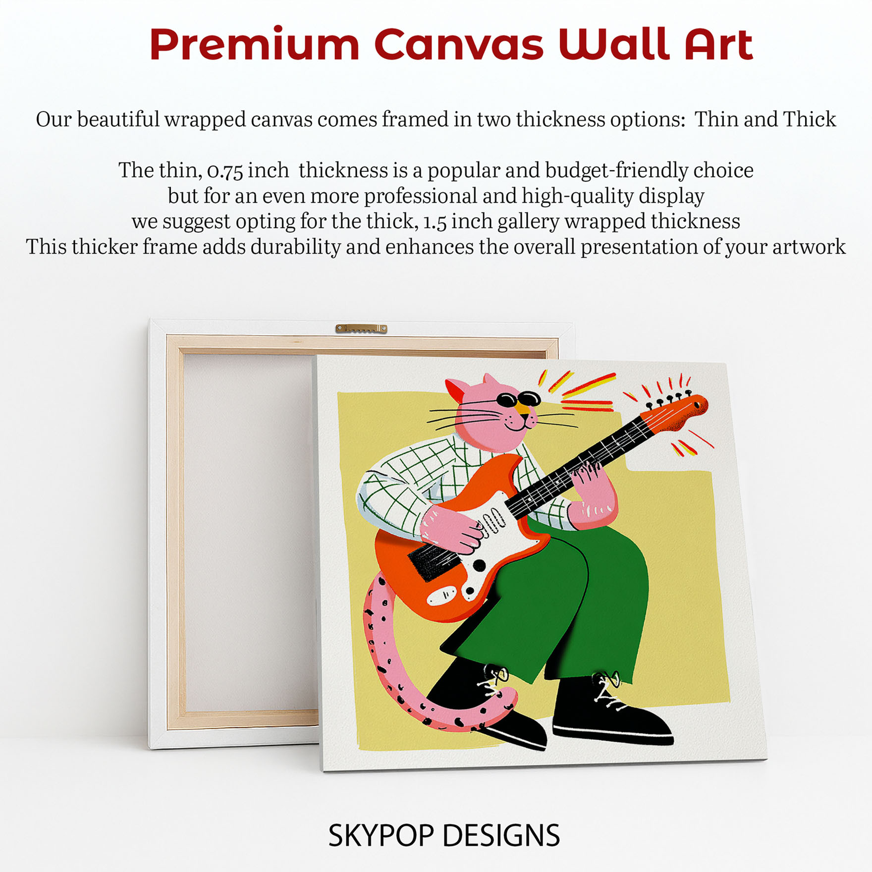 6.jpg Cat Guitarist Art