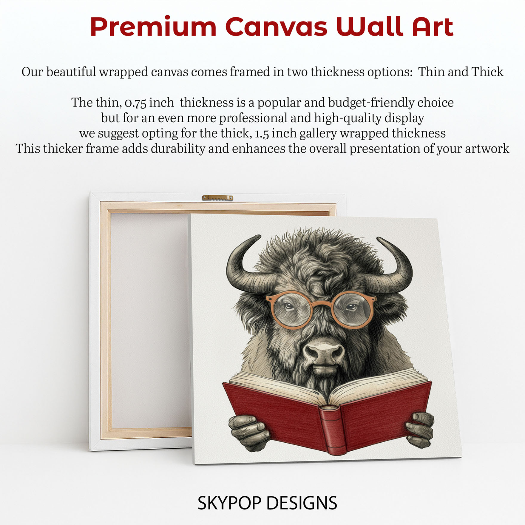 6.jpg Bison Bookworm Art