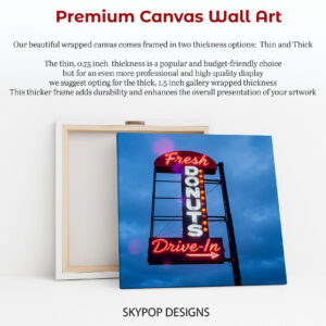 Donuts Drive-In Neon Art