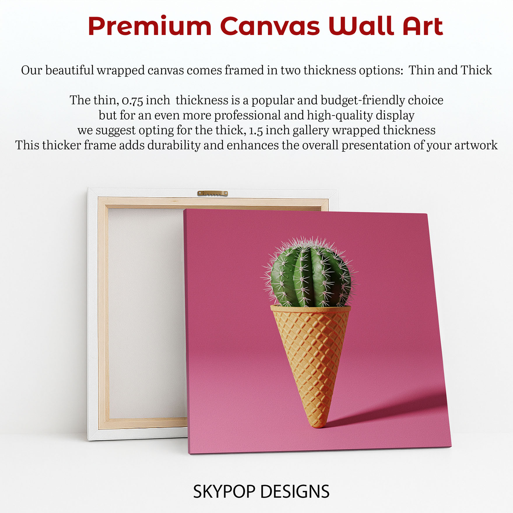 6.jpg Cactus Cone Pop Art