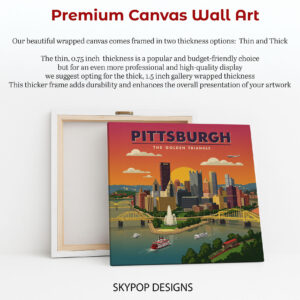 Pittsburgh Skyline Art
