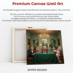 Animal Gala Dinner Art