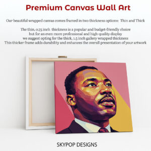 Martin Luther King Jr. Portrait Art