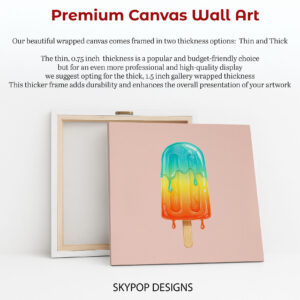 Melting Popsicle Art