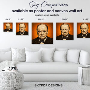 Winston Churchill Art