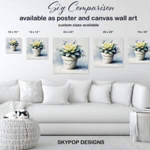 Succulent Pot Garden Art