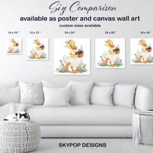 Duckling Cherry Delight Art