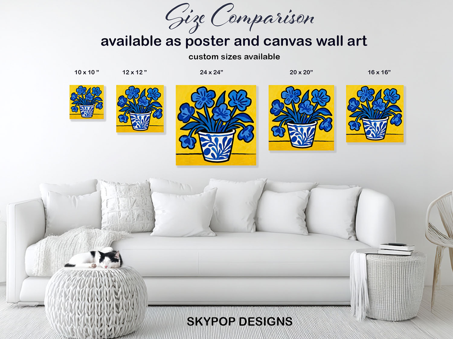 7.jpg Blue Flower Art