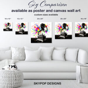 Vintage Gramophone Art