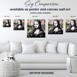 Mona Lisa Beer Break Art