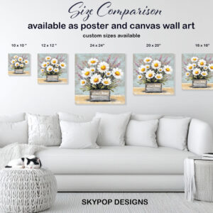 Daisy Flower Box Art