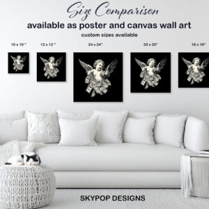 Cherub Money Shower Art