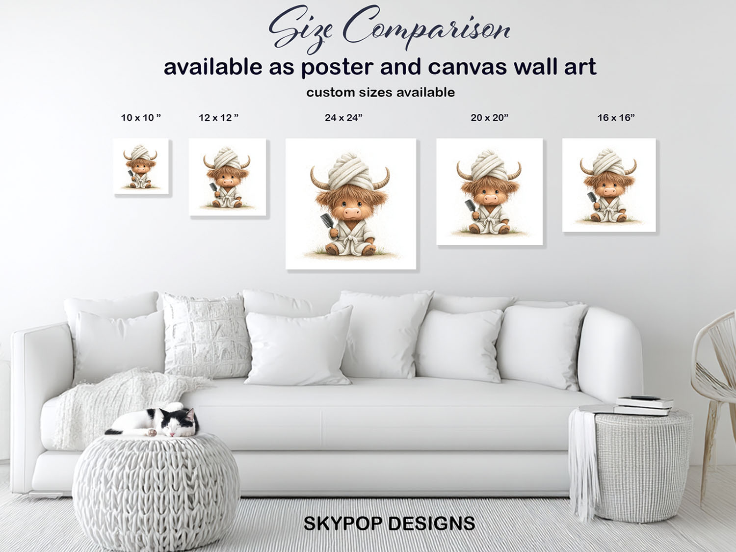 7.jpg Highland Cow Art