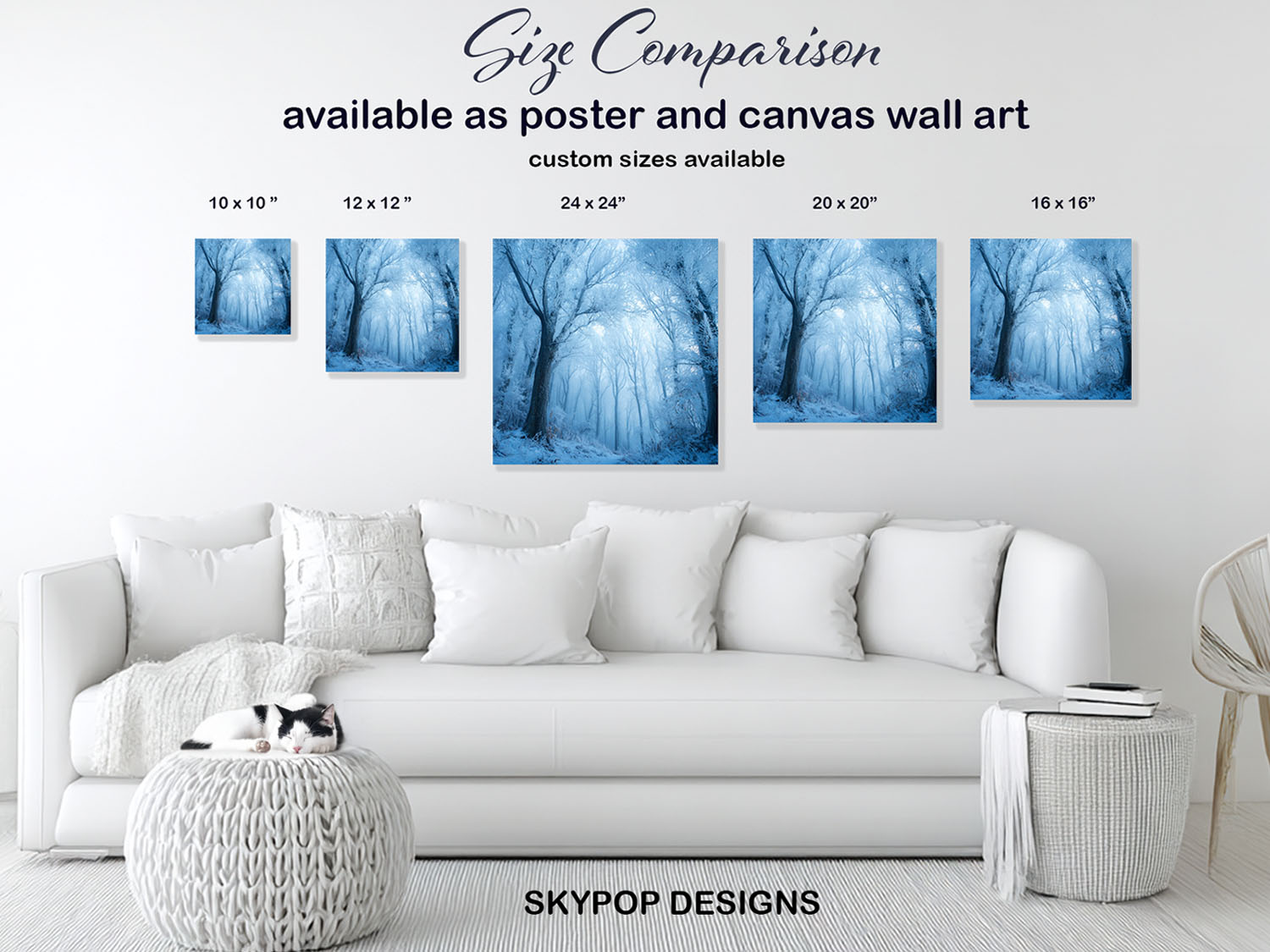 7.jpg Frosted Forest Path Art