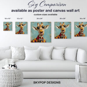 Giraffe Art