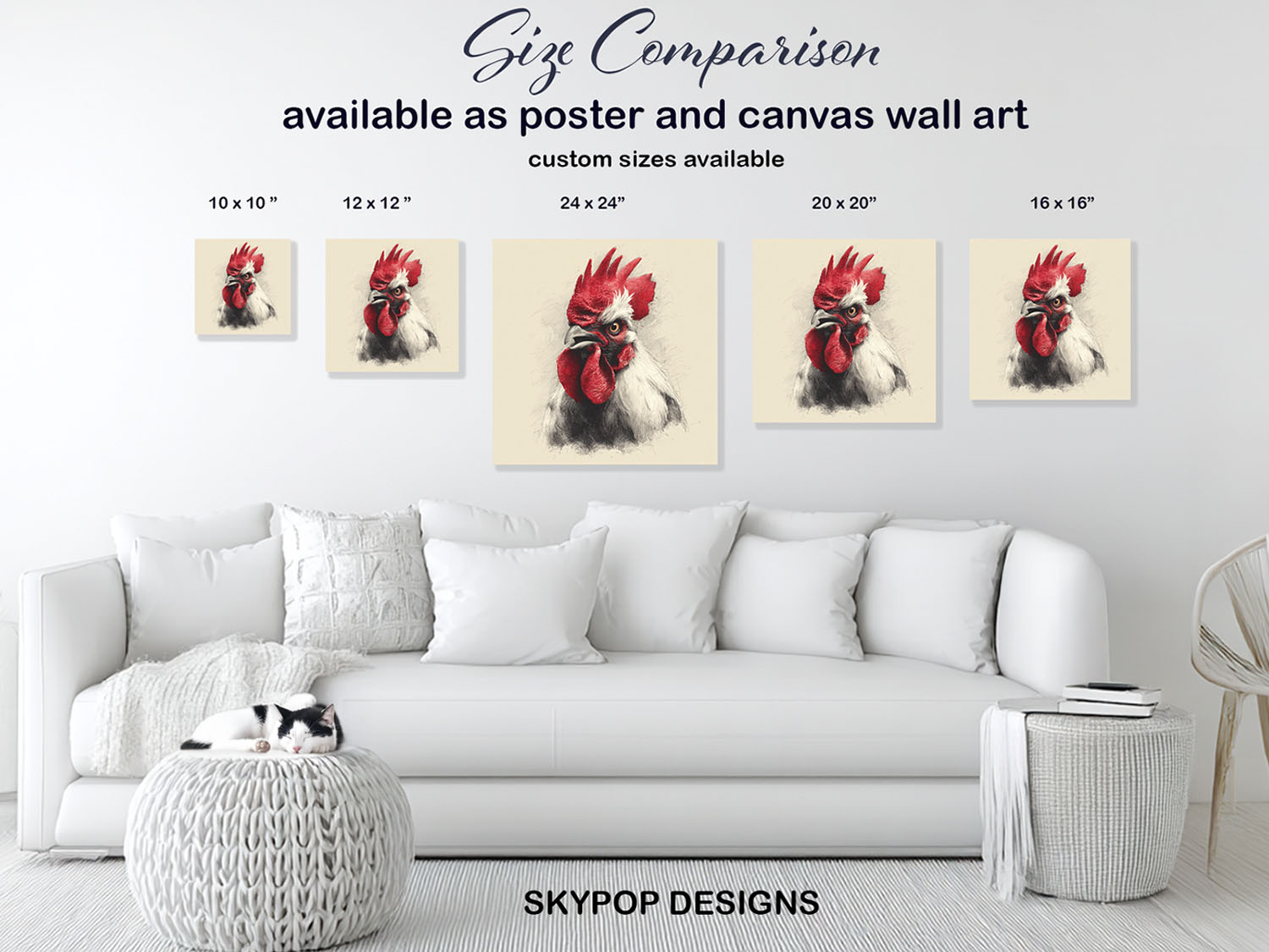 7.jpg Rooster Art