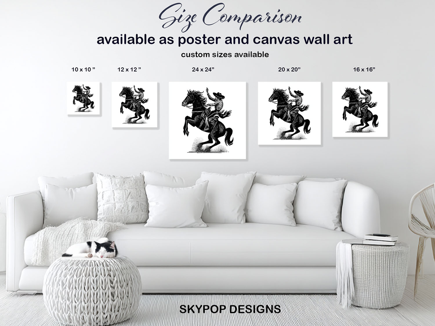 7.jpg Cowboy Horse Art