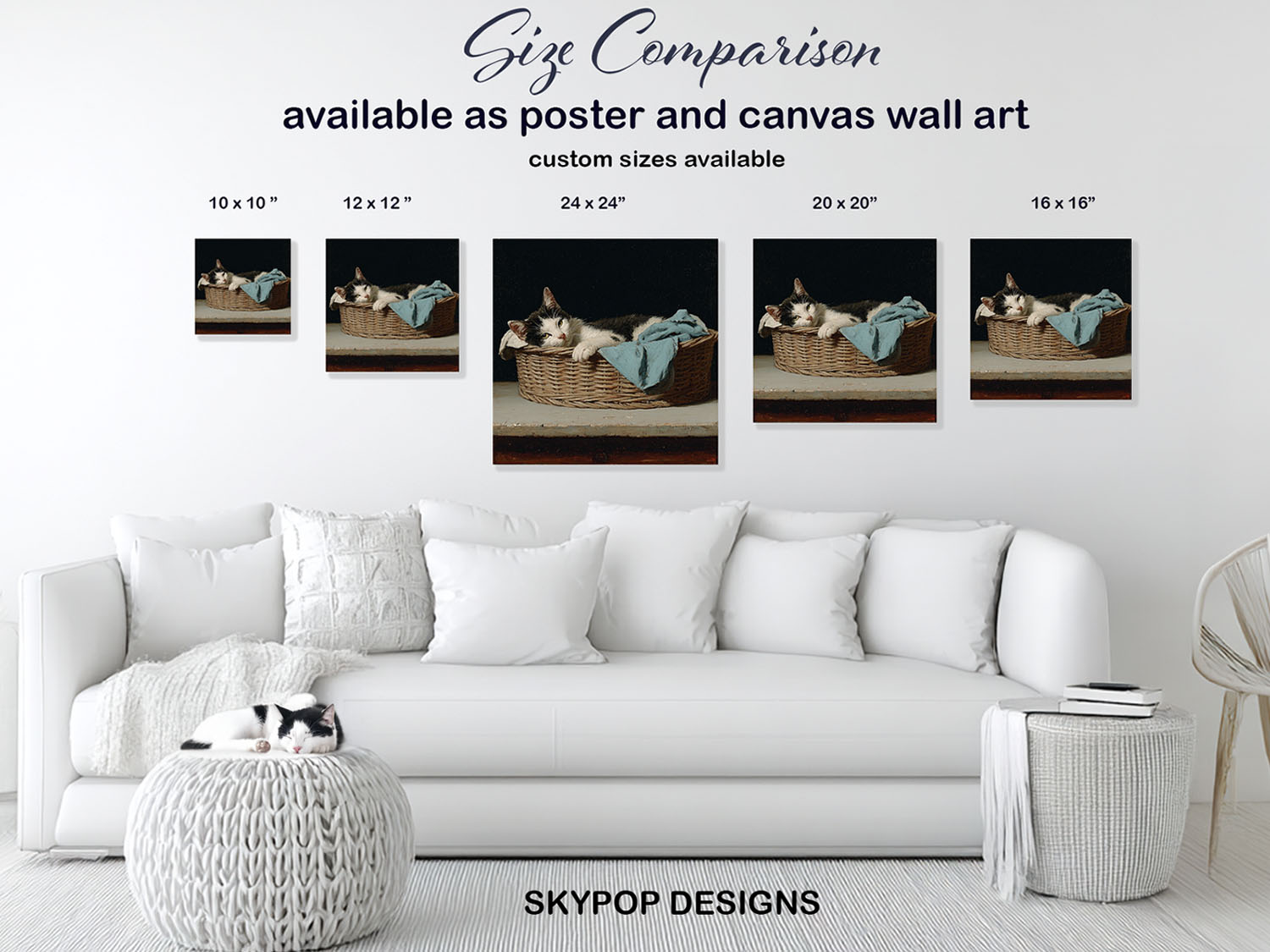 7.jpg Kitten Basket Art