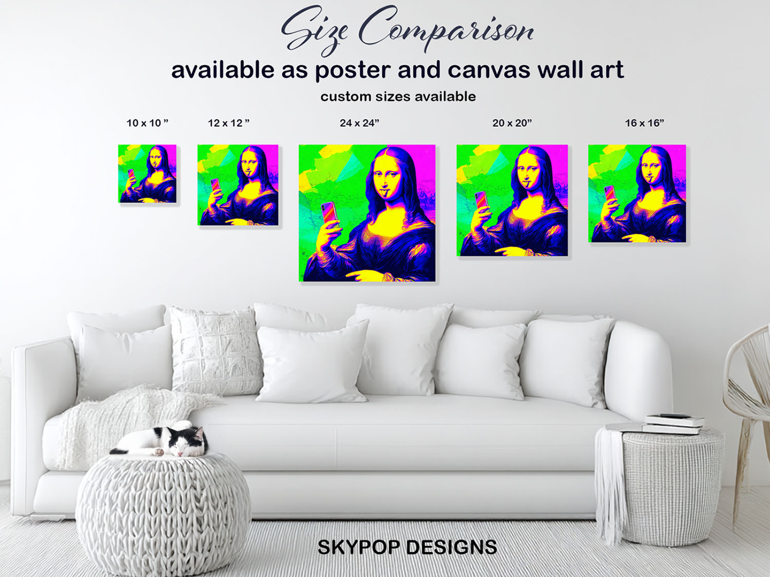 7.jpg Mona Lisa Selfie Art