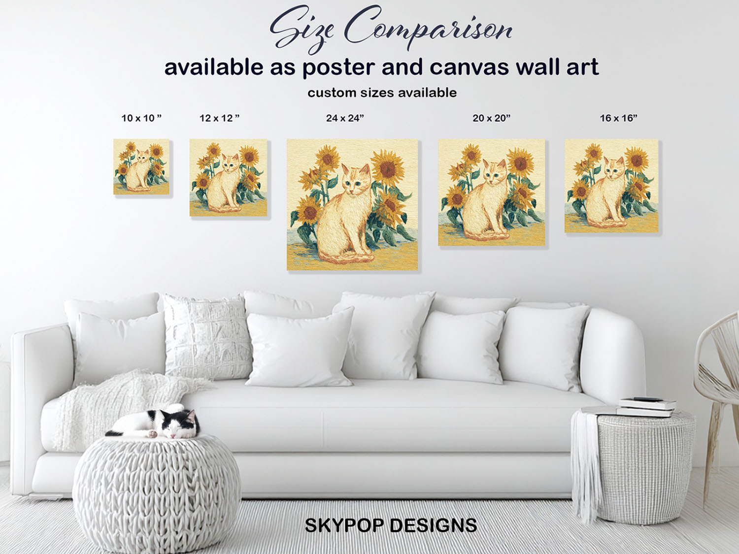 7.jpg Cat Sunflower Garden Art