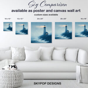 Lighthouse Beacon of Hope Art