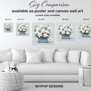 Magnolia Flowers Art