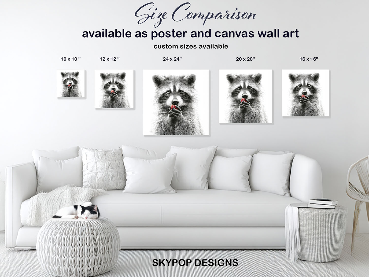 7.jpg Raccoon Berry Treat Art