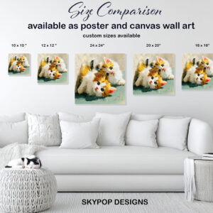 Kitten Cuddle Pals Art