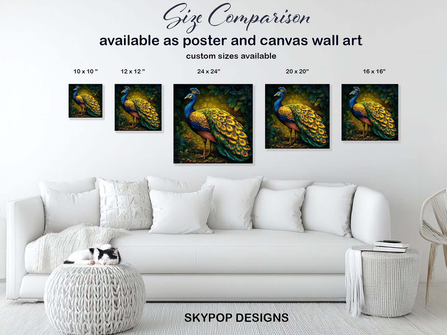 7.jpg Peacock Bird Art