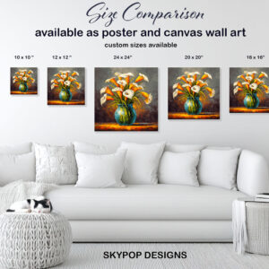 Calla Lily Bouquet Art