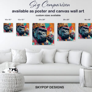 Gorilla Cigar Lounge Art